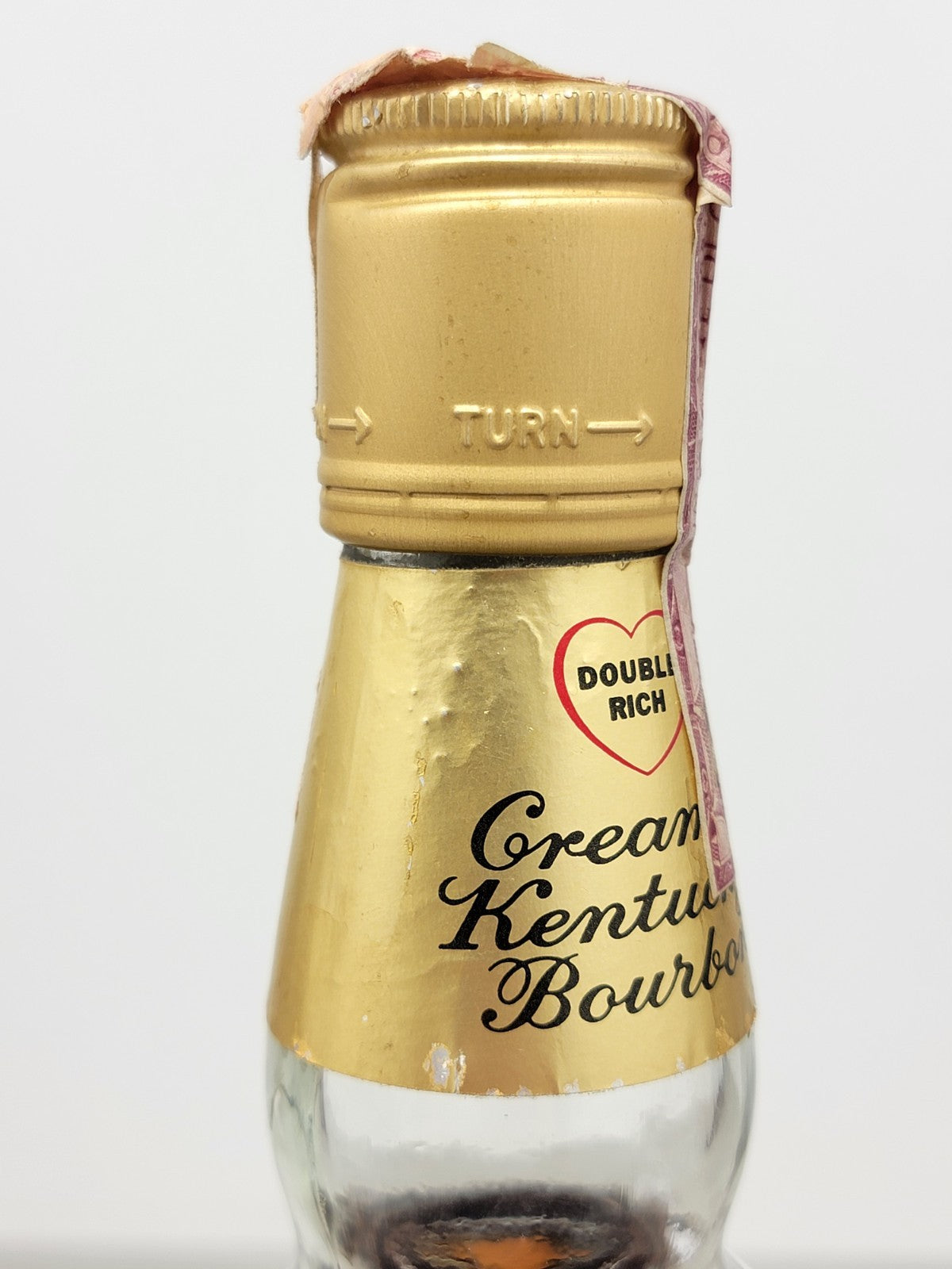 Whisky Cream of Kentucky James E. Pepper's 1960s Straight Bourbon bott.75 cl 40%