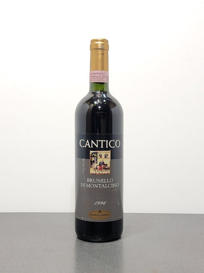 Cantico Fratelli Gancia 1996 Brunello Di Montalcino bott.75 cl 13%