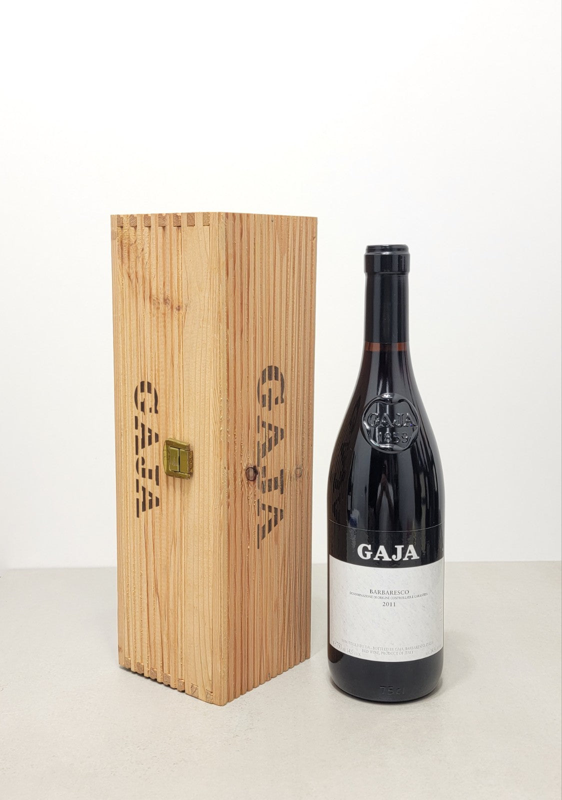 Gaja Barbaresco 2011 bott. 75 cl 14,5% Cassa di Legno