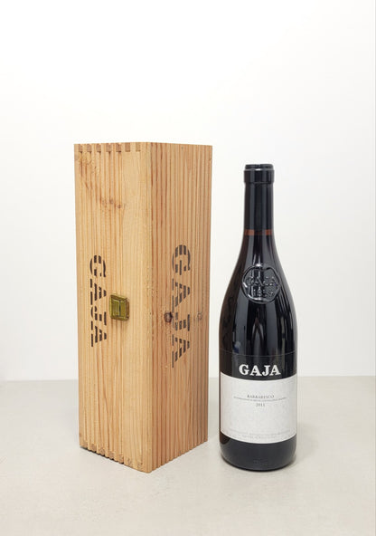 Gaja Barbaresco 2011 bott. 75 cl 14,5% Cassa di Legno