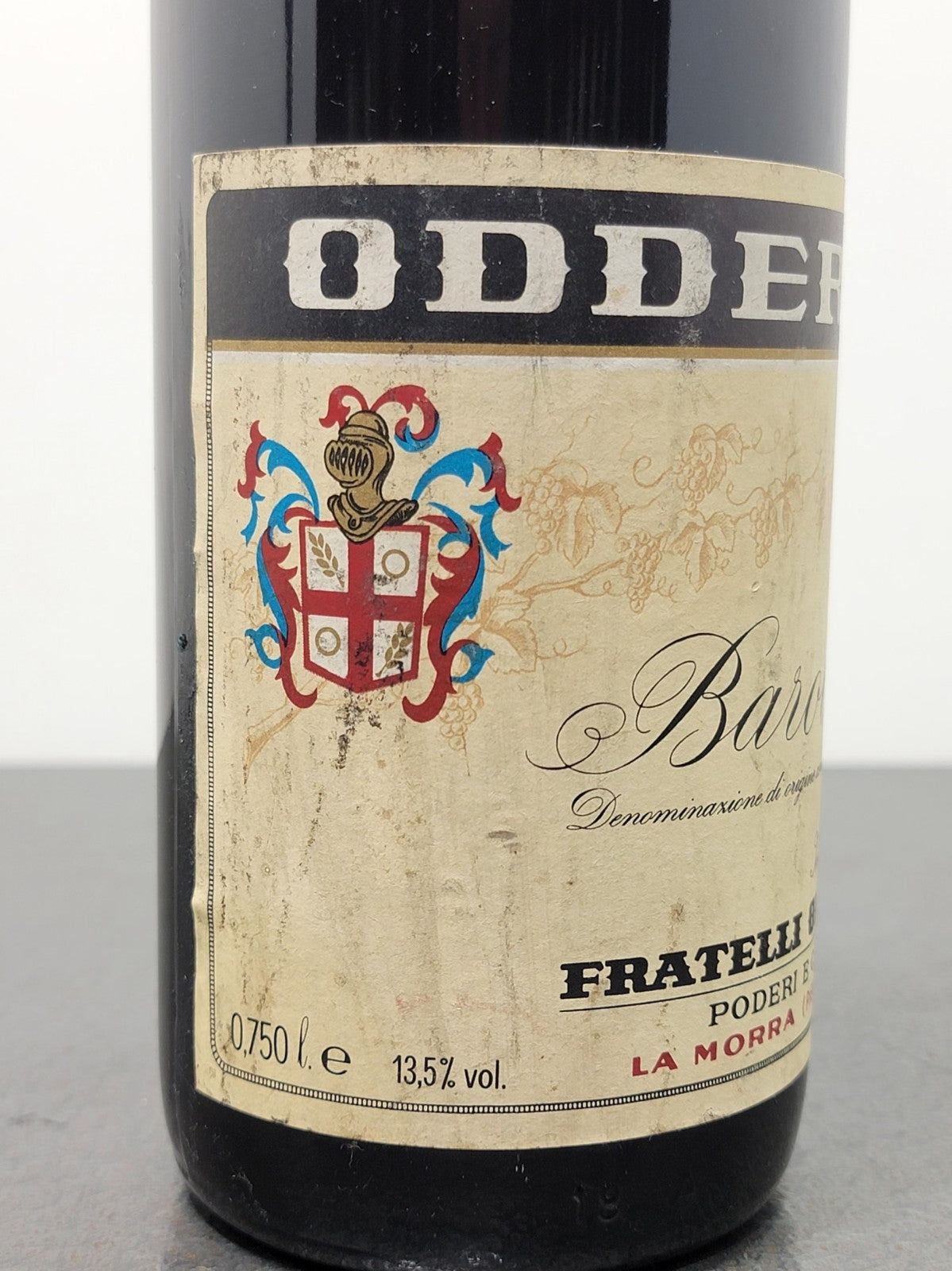 Barolo Oddero 1979 La Morra bott.75 cl 13.5%