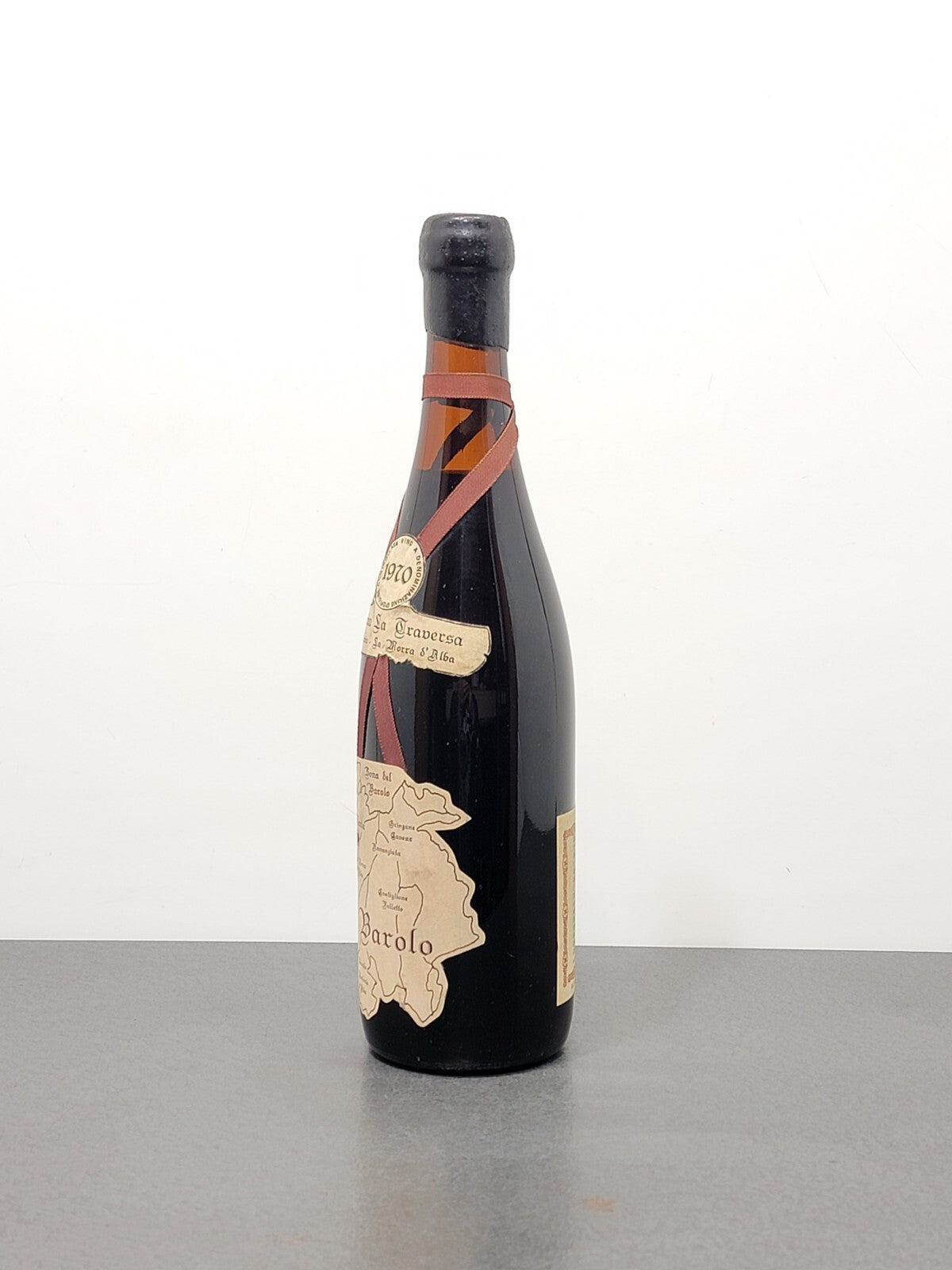 Barolo Cascina la Traversa 1970 La Morra bott.72 cl 13.5%
