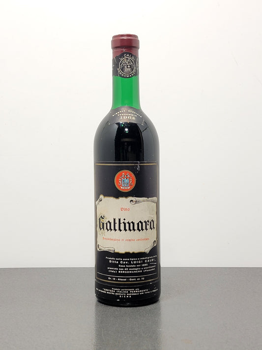 Gattinara Luigi Caldi 1964 Riserva Speciale bott.72 cl 13%
