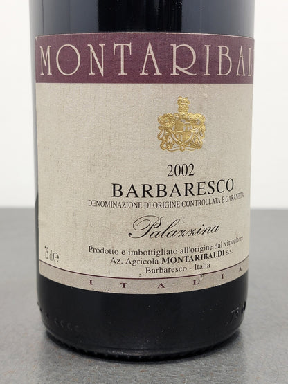 Barbaresco Montaribaldi Palazzina 2002 bott. 75 cl 14%