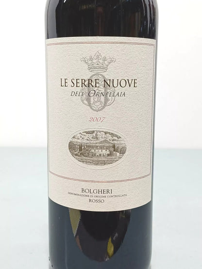 Le Serre Nuove Dell Ornellaia 2007 Bolgheri bott.75 cl 14,5%