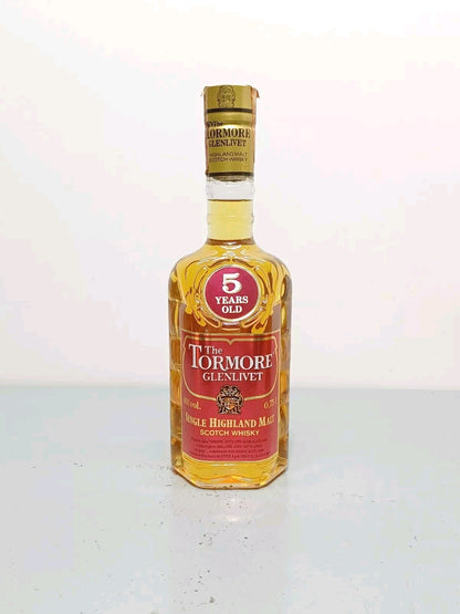 Whisky The Tormore 12 years Glenlivet Single Highland Malt anni 80 bott.75 cl