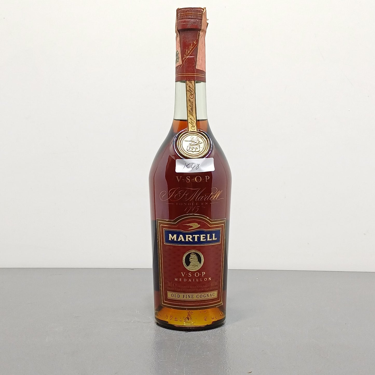 Cognac Martell Medaillon 1980s V.S.O.P Old Fine Cognac bott.70 cl 40%