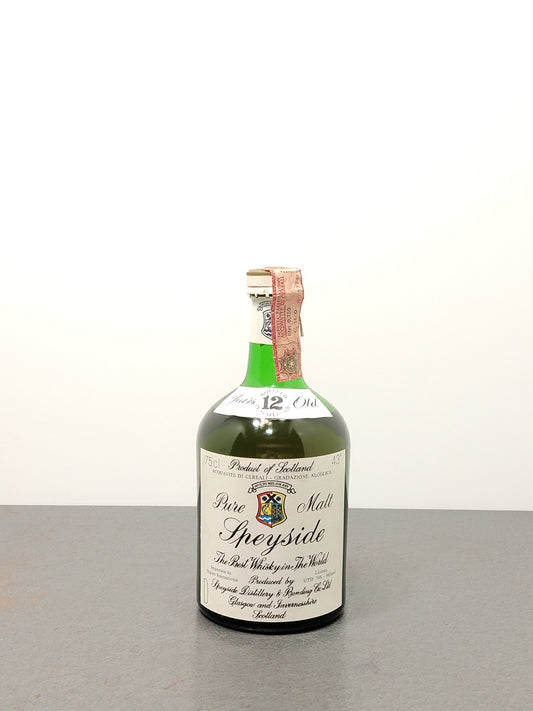 Whisky Speyside 12 years 1970s Pure Malt bott.75 cl 43%