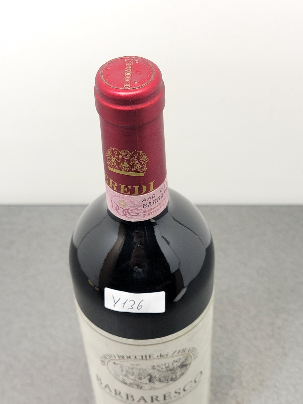 Barbaresco Lodali 1996 Vigneto Rocche Dei 7 Fratelli bott. 75 cl 13.5%
