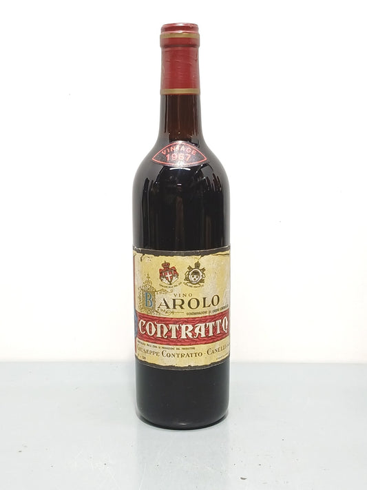 Barolo Contratto 1967 bott.72 cl 13.5%