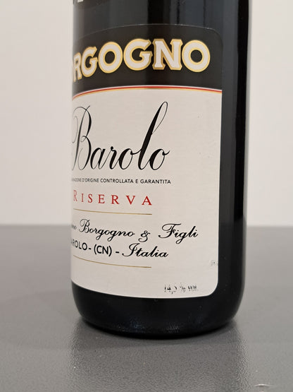 Barolo Riserva 2007 Giacomo Borgogno & Figli bott.75 cl