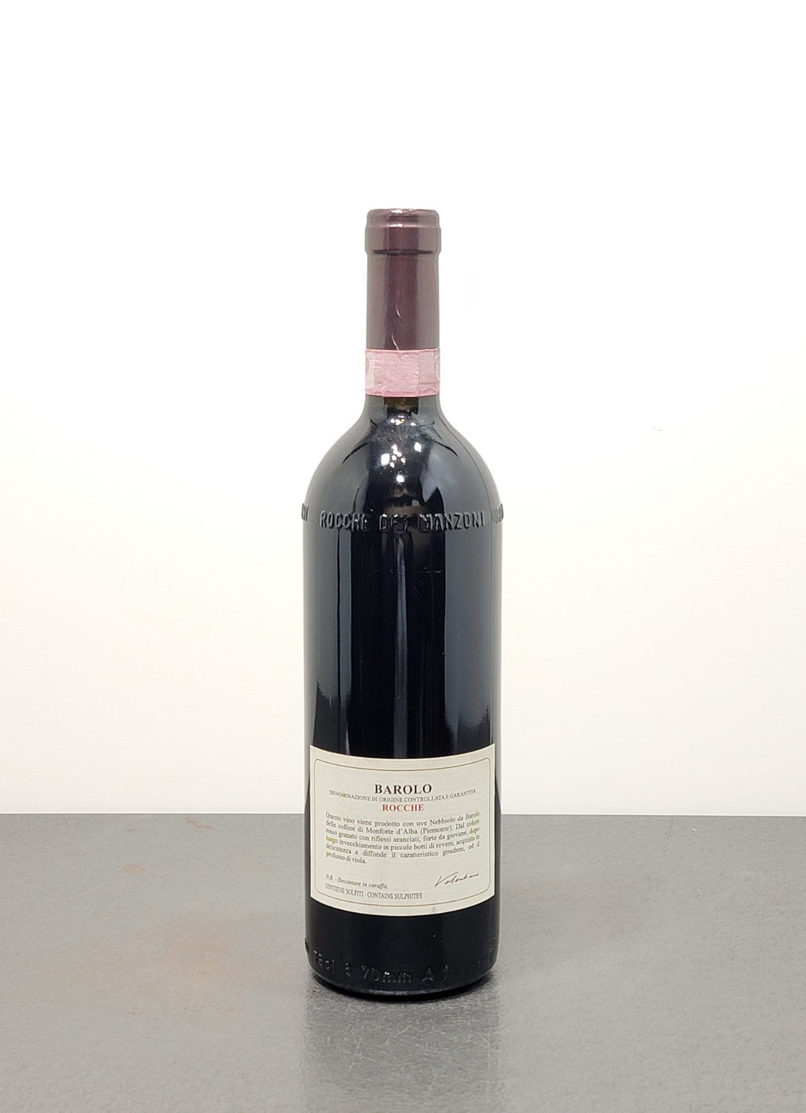 Barolo Rocche Dei Manzoni 2003 Valentino Monforte D'alba bott.75 cl 14%