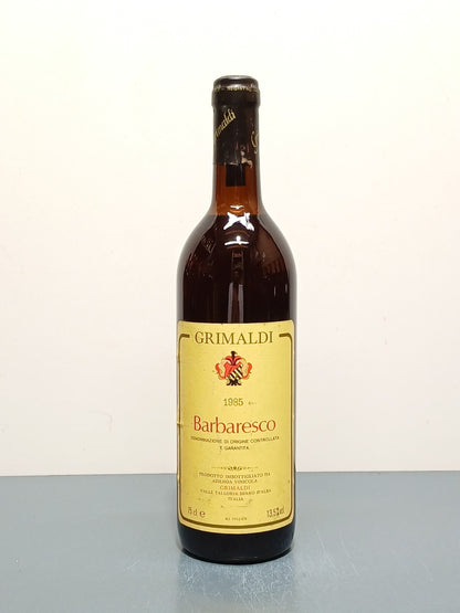 Barbaresco Grimaldi 1985 Bott. 75 cl 13.5%