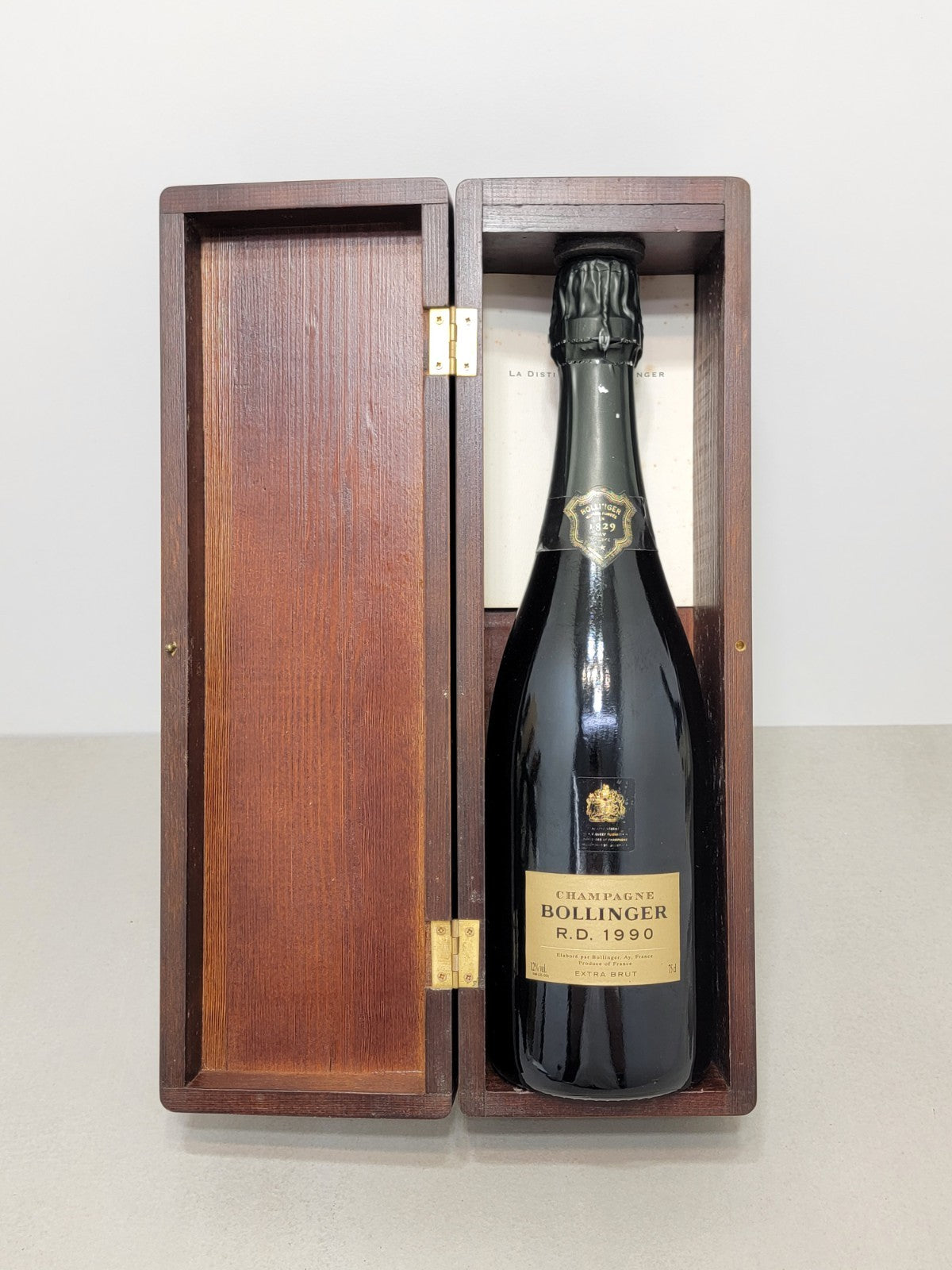 Champagne Bollinger R.D 1990 Extra Brut bott75 cl 12%
