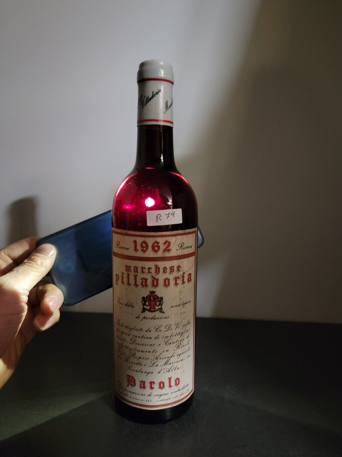 Barolo Villadoria 1962 Riserva Serralunga D'Alba bott72 cl 13,5%