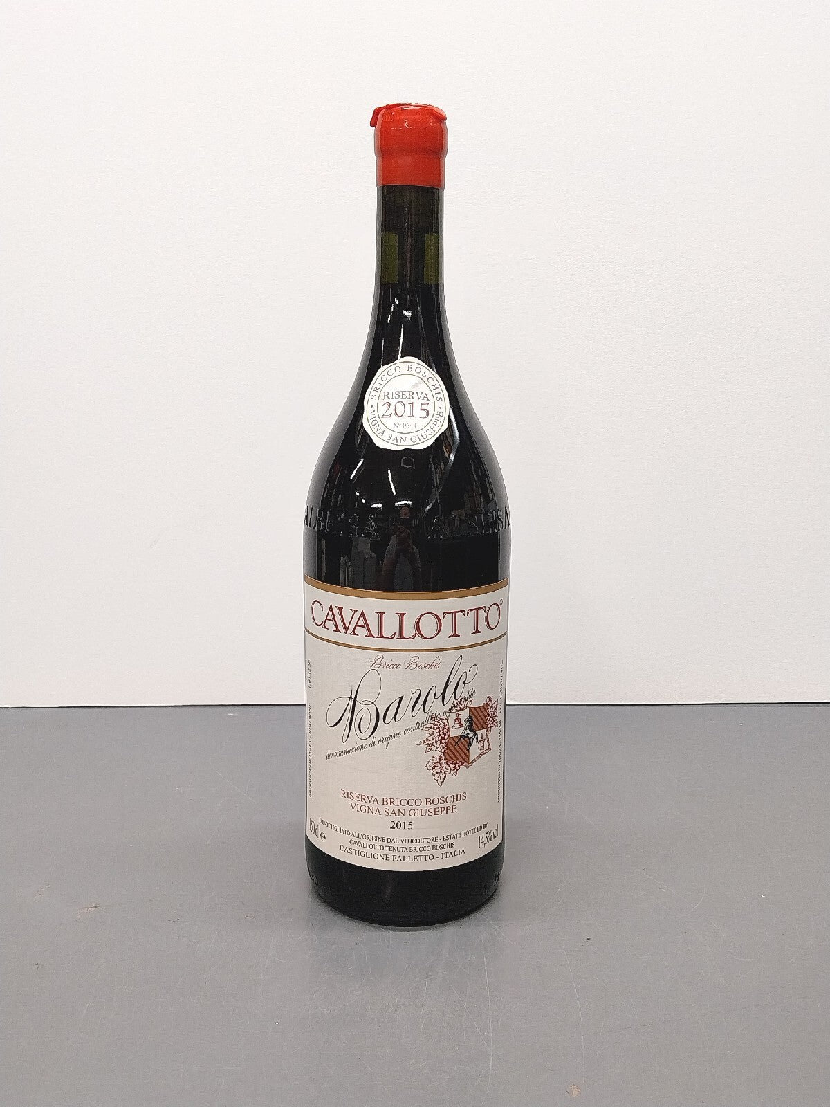 Barolo Cavallotto 2015 Magnum Riserva Bricco boschis Vigna San Giuseppe 1,5 Lt