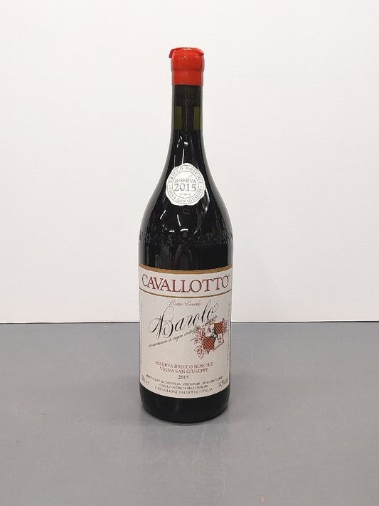 Barolo Cavallotto 2015 Magnum Riserva Bricco boschis Vigna San Giuseppe 1,5 Lt