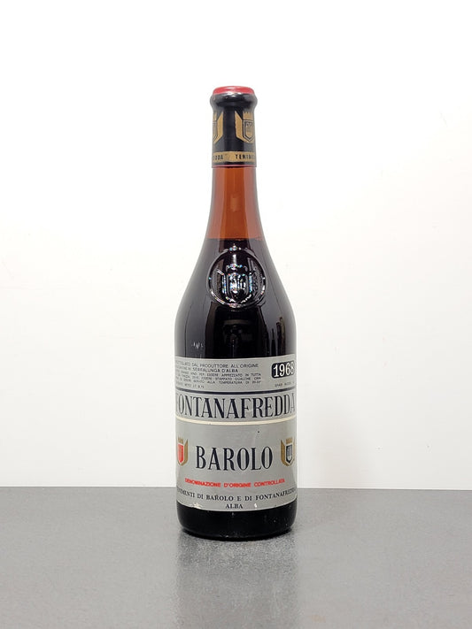 Barolo Fontanafredda 1968 Serralunga D'Alba bott.72 cl 13.5%