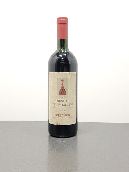 Col D'Orcia Brunello Di Montalcino 1989 bott.75 cl 13.5%