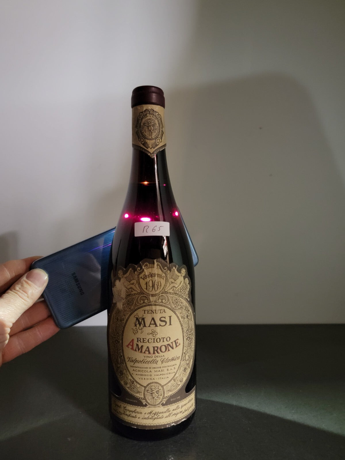 Amarone Masi 1969 Recioto Della Valpolicella  bott..72 cl bott 15.5%