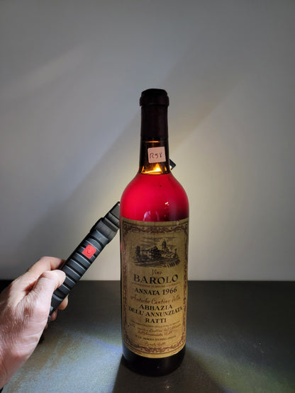 Barolo Renato Ratti 1966 Antiche Cantine Abbazia dell'Annunziata 72 cl 13.5%