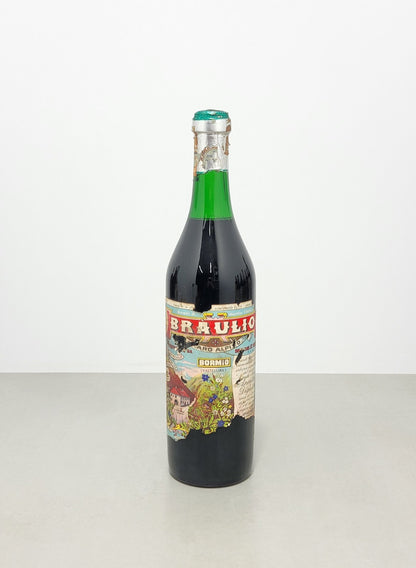 Amaro Alpino Braulio 1960s F. Peloni  Bormio Valtellina bott. 75 cl 21%