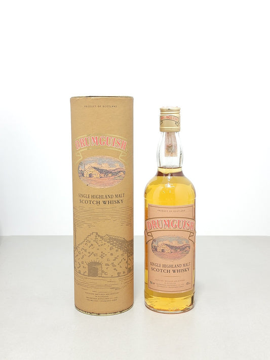 Whisky Drumguish 1980s Single Highland Malt Scotch con Box Whisky bott 70 cl 40%