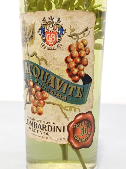 Grappa 1953 G. B Lombardini Acquavite Finissima 100 cl