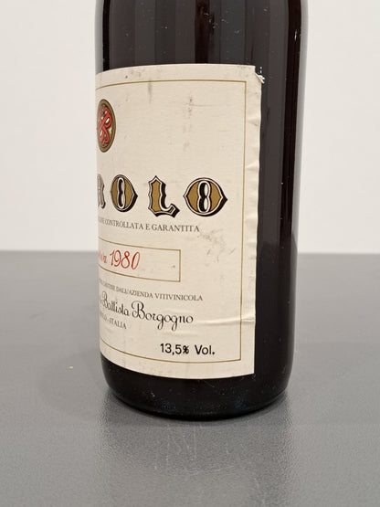 Barolo Serio & Battista Borgogno 1980 bott. 72 cl 13.5%