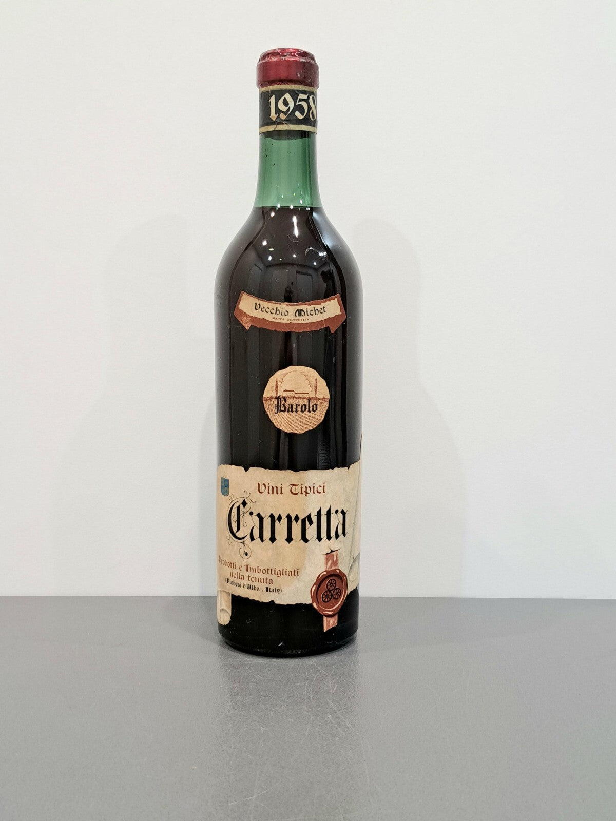 Barolo Carretta 1958 Vecchio Michet bott.72 cl 13.5%