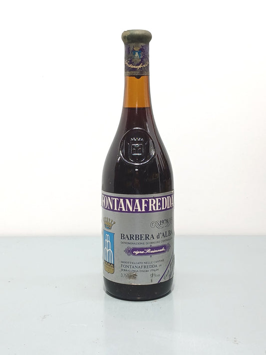 Barbera Fontanafredda 1978 Vigna Raimondo bott. 75 cl