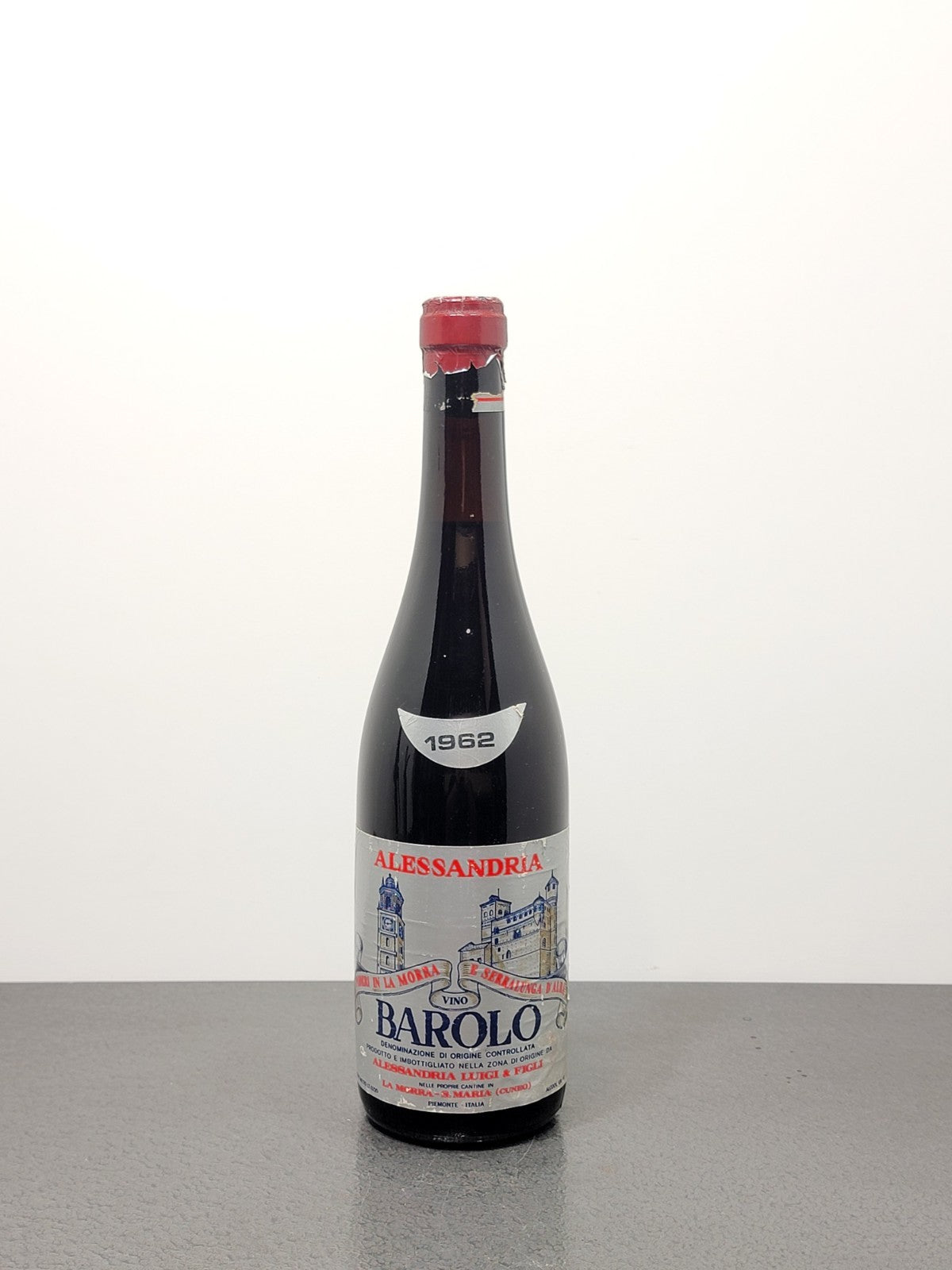 Barolo Alessandria Luigi 1962 Serralunga D'alba La Morra bott.72 cl 14%