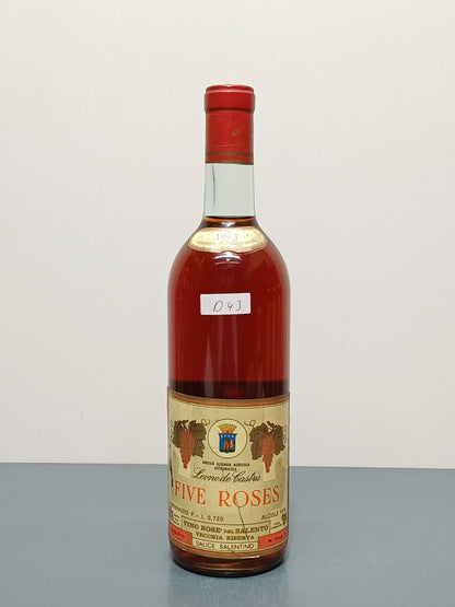 Five Roses 1964 Leone De Castris Vecchia Riserva bott.72 cl