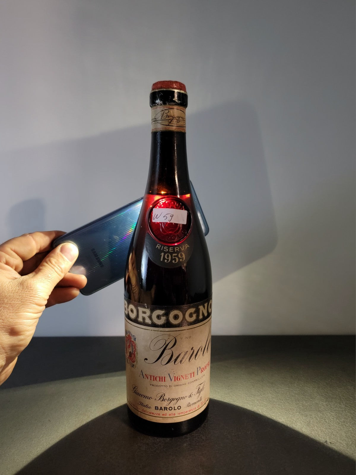 Barolo Borgogno 1959 Riserva bott.72 cl 13.5%