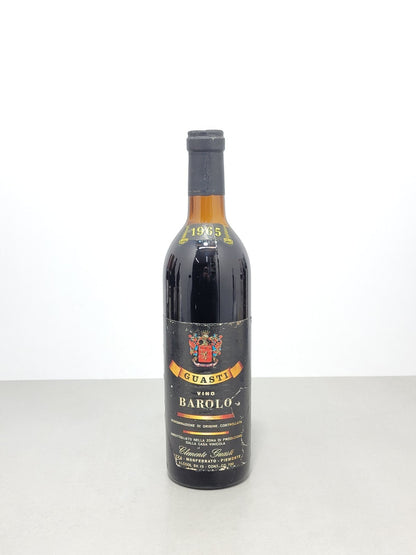 Barolo Guasti Clemente 1965 Nizza Monferrato bott.72 cl 13 %