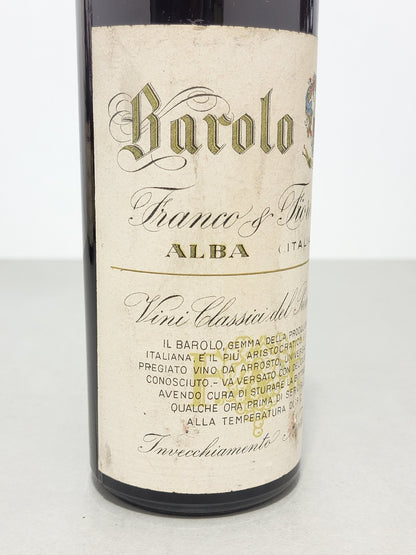 Barolo Franco Fiorina 1957 Vini Classici del Piemonte bott. 75 cl 13%