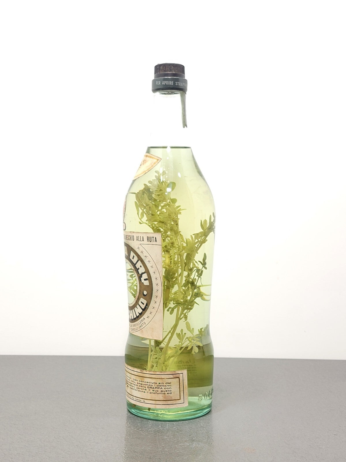 Grappa Di Bocchino Canelli 1960s bott. 1 Litro 45% DRY