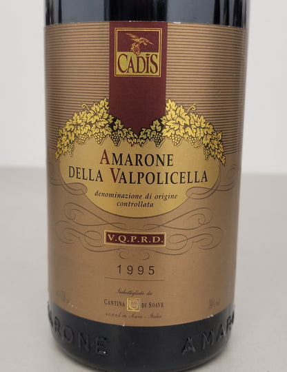 Amarone Cantina di Soave 1995 Cadis Amarone Della Valpolicella bott. 75 cl 14%