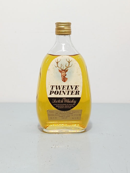 Whisky Twelve Pointer Scotch Whisky anni 70 bott.75 cl