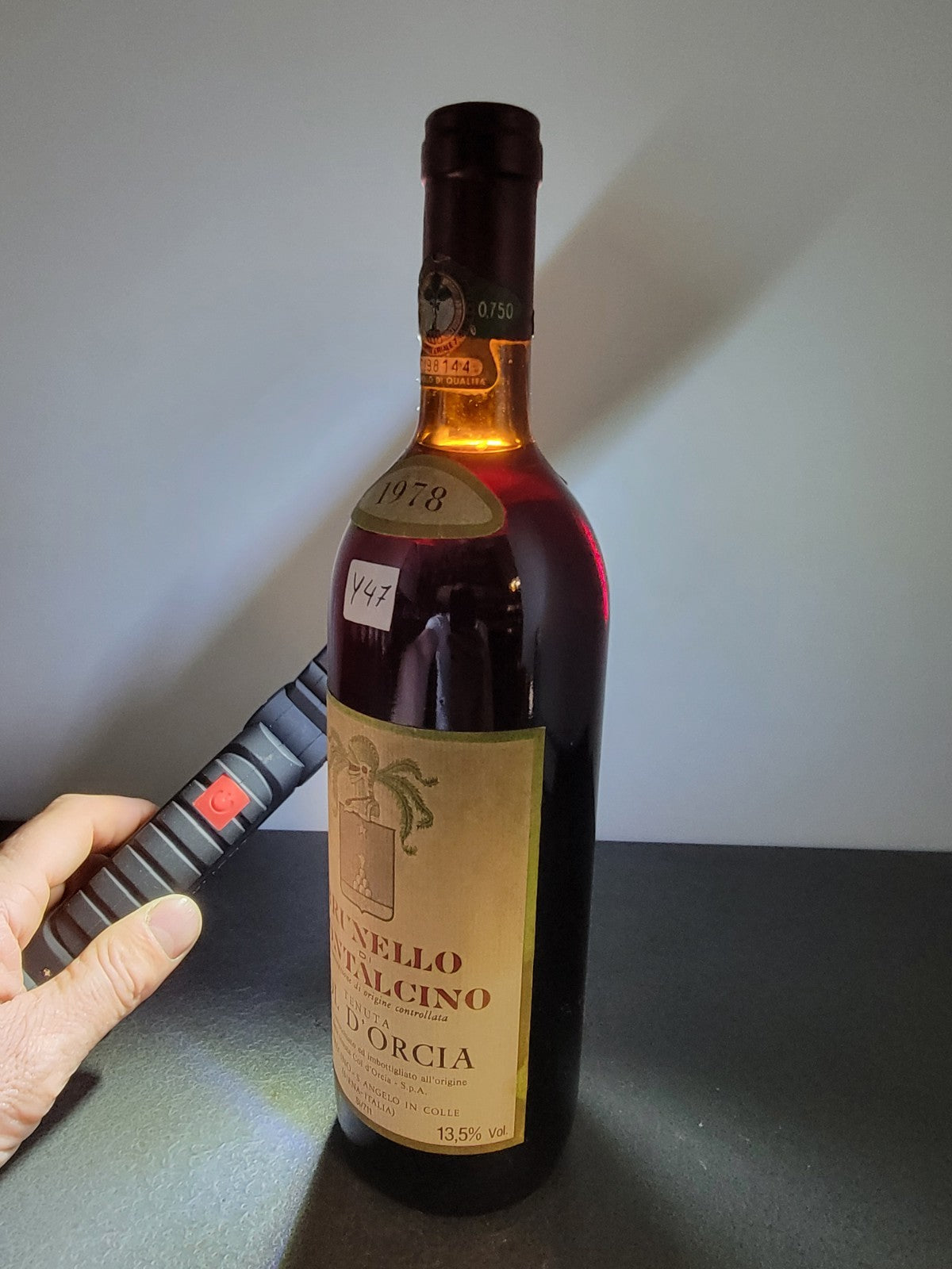 Col D'Orcia 1978 Brunello di Montalcino bott.75 cl 13.5%