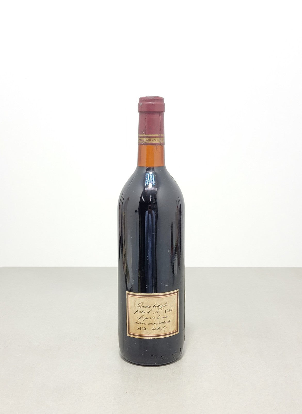 Barolo Prunotto Riserva 1976 Ginestra Di Monforte D'alba bott.75 cl 13%