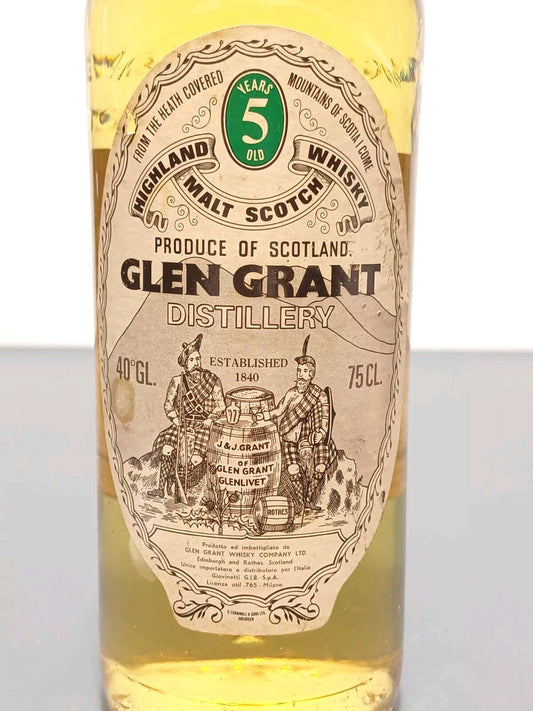 Glen Grant 1969 5 years Highland Malt Scotch Whisky bott.75 cl 40 %
