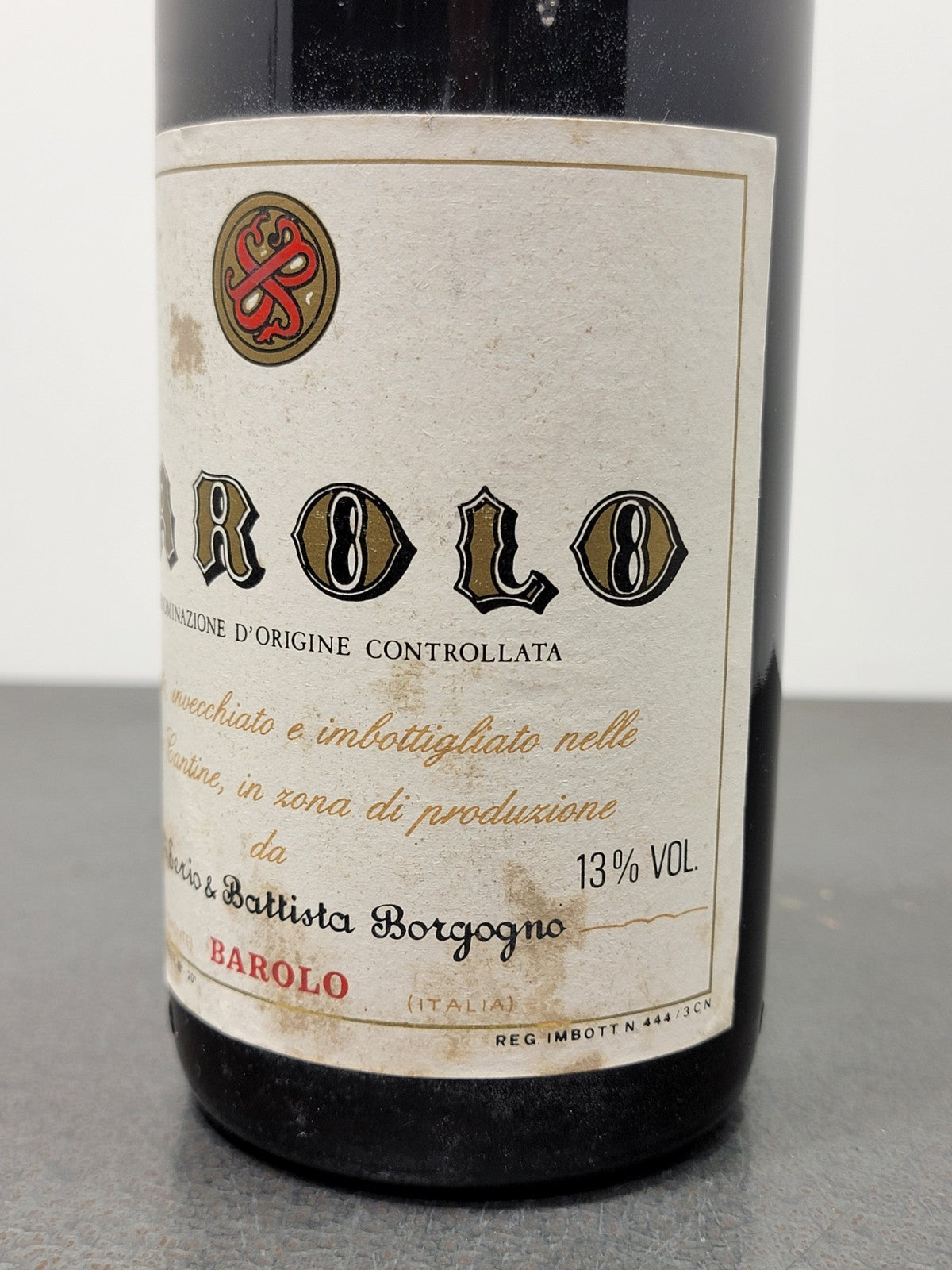 Barolo F.lli Serio & Battista Borgogno 1976 Riserva bott.75 cl 13 %