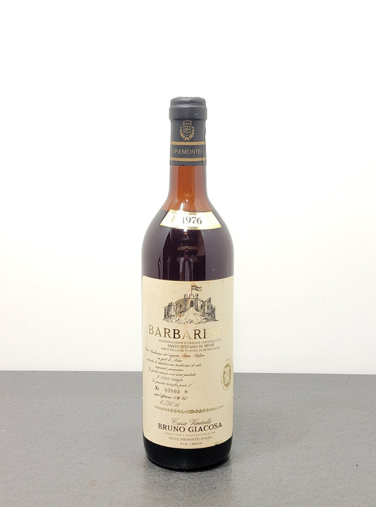 Barbaresco Bruno Giacosa 1976 Neive bott..75 cl 13%