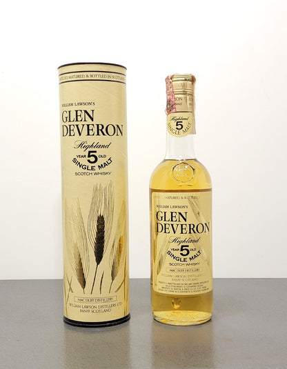 Whisky Glen Deveron 1980s 5years Highland Single Malt William Lawson's 75 cl 40%