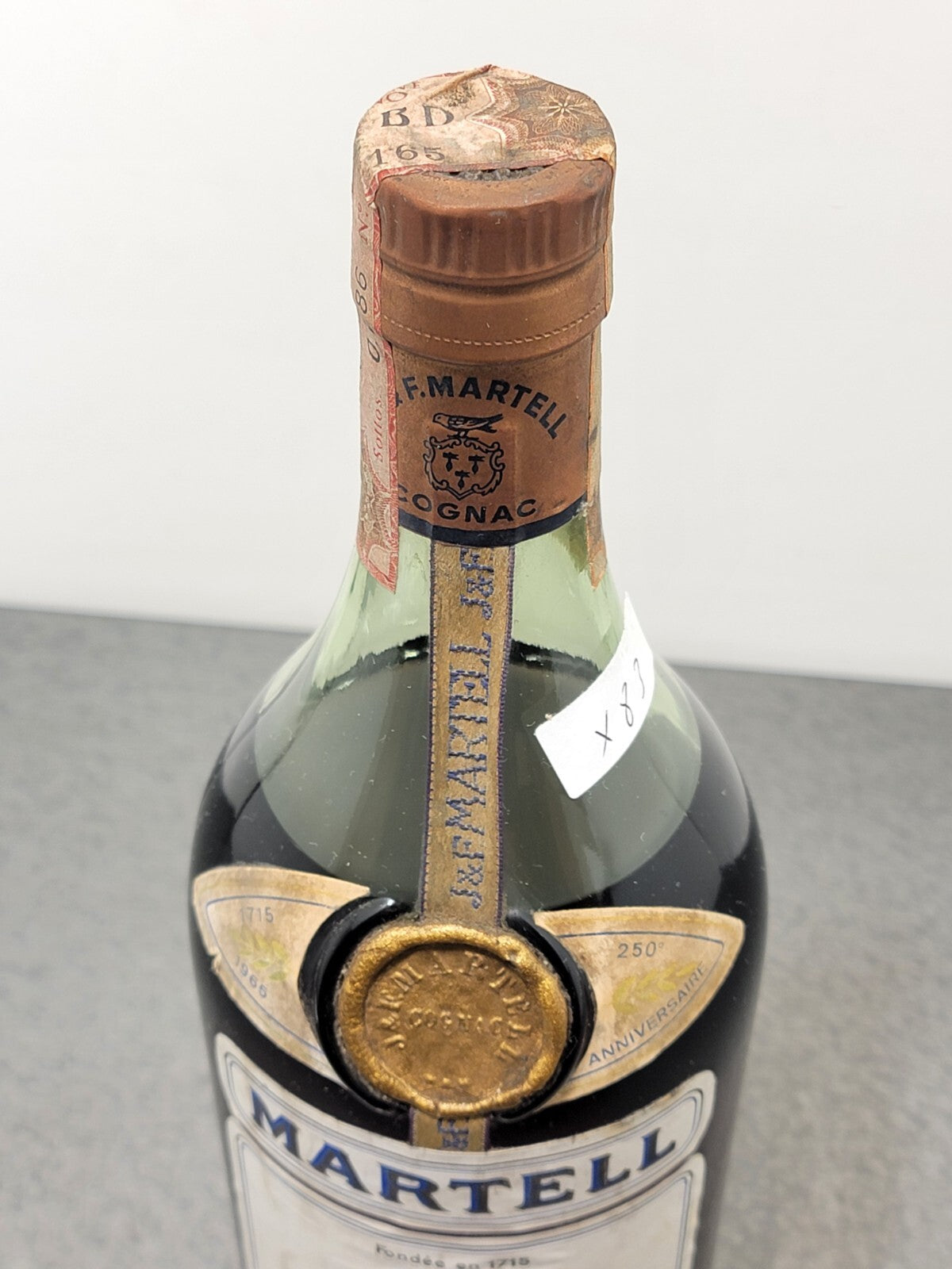 Cognac Martell Medaillon 1965 Fine Champagne 250 Anniversaire bott.73 cl 40%