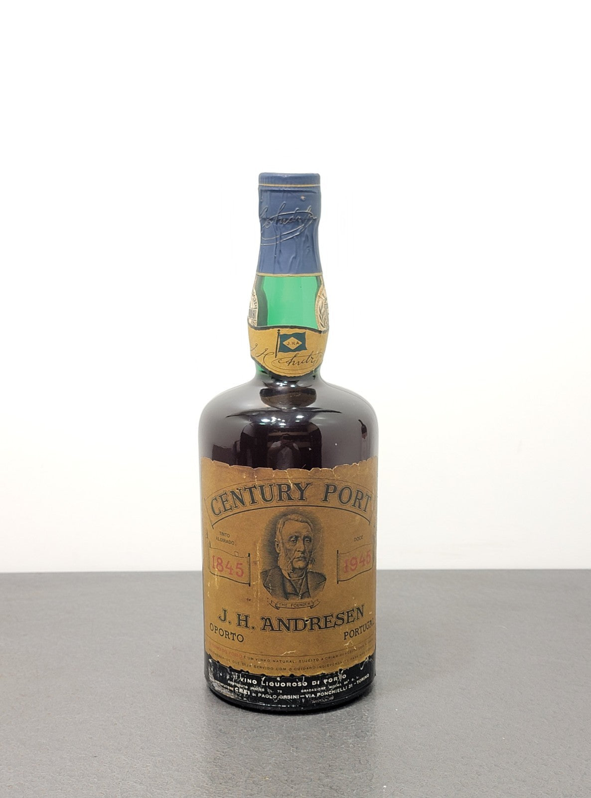 J.H. Andresen 1945 Century Port 100 anniversario bott. 72 cl 20%
