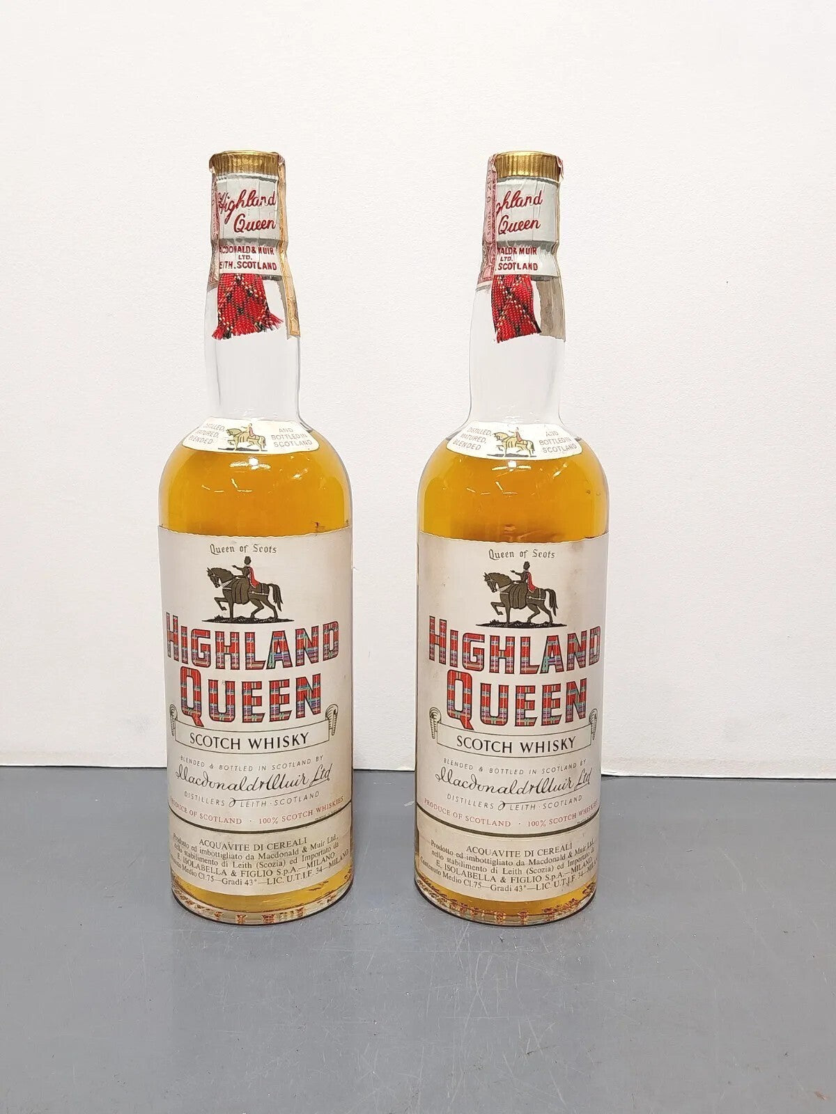 1x Whisky Highland Queen anni 60 bott. 75 cl