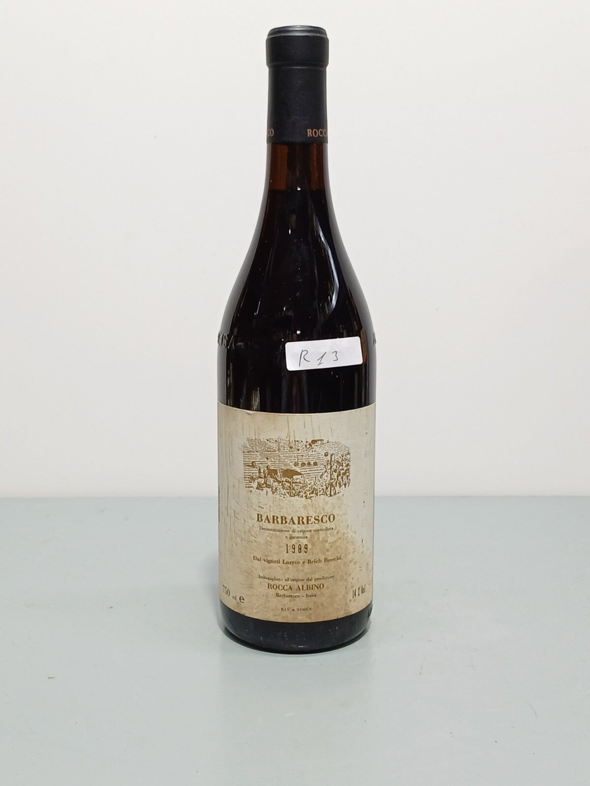 Barbaresco Rocca Albino 1989 Vigneti Loreto e Brich Ronchi bott.75 cl 14%