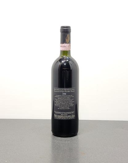 Brunello di Montalcino Campogiovanni 1998 bott.75 cl 13.5%